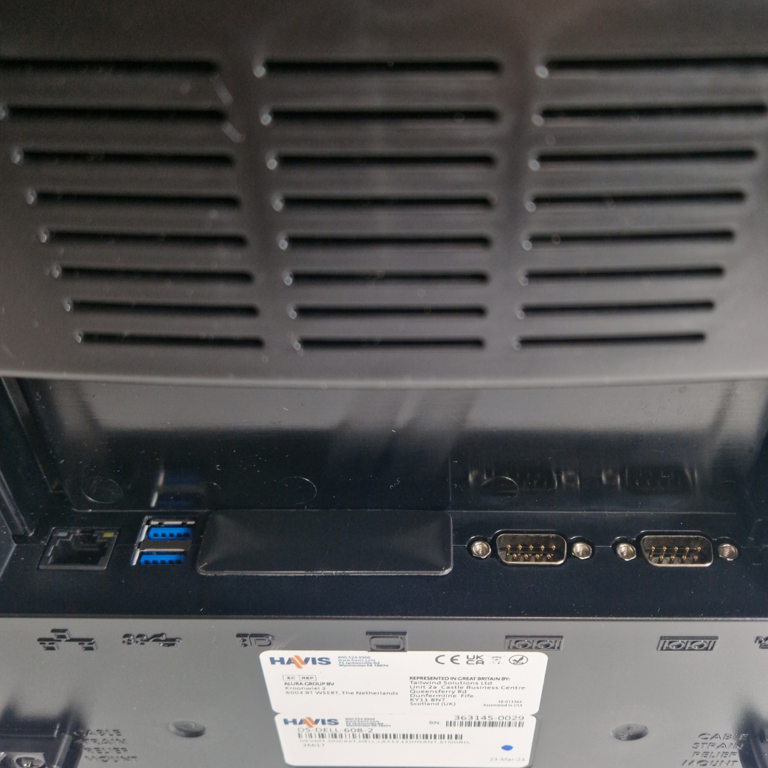 Kopie von HAVIS DS-DELL-608-2 Docking Station für Latitude Rugged 12" 7202 Tablet in OVP #1