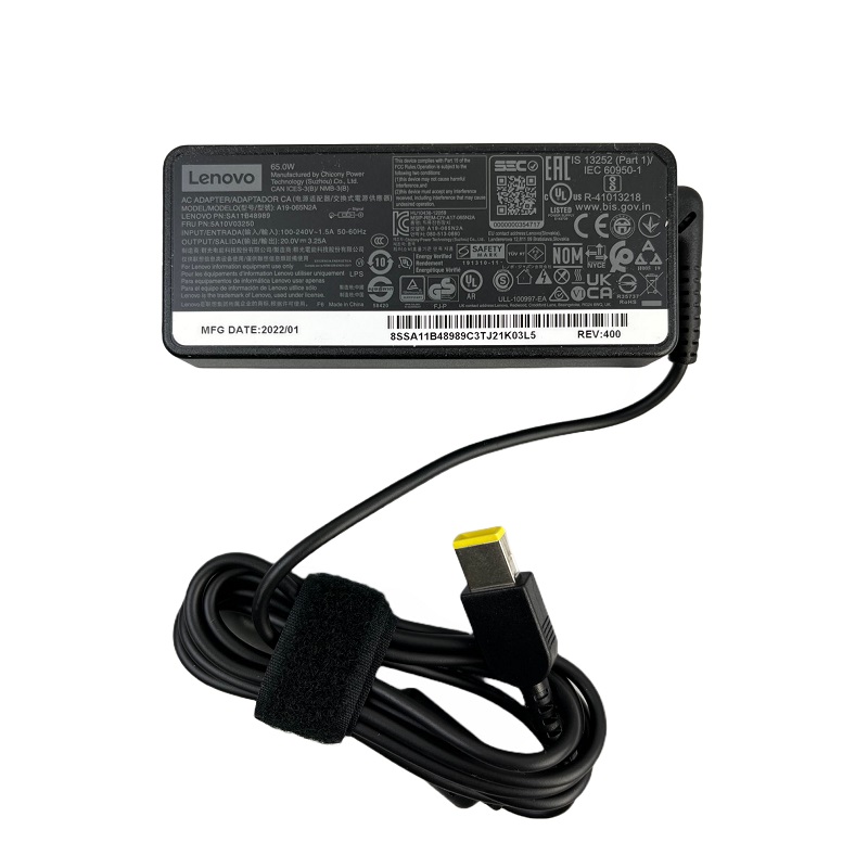 Original Lenovo Netzteil A19-065N2A 65W 20V 3.25A für ThinkPad Notebook NEU